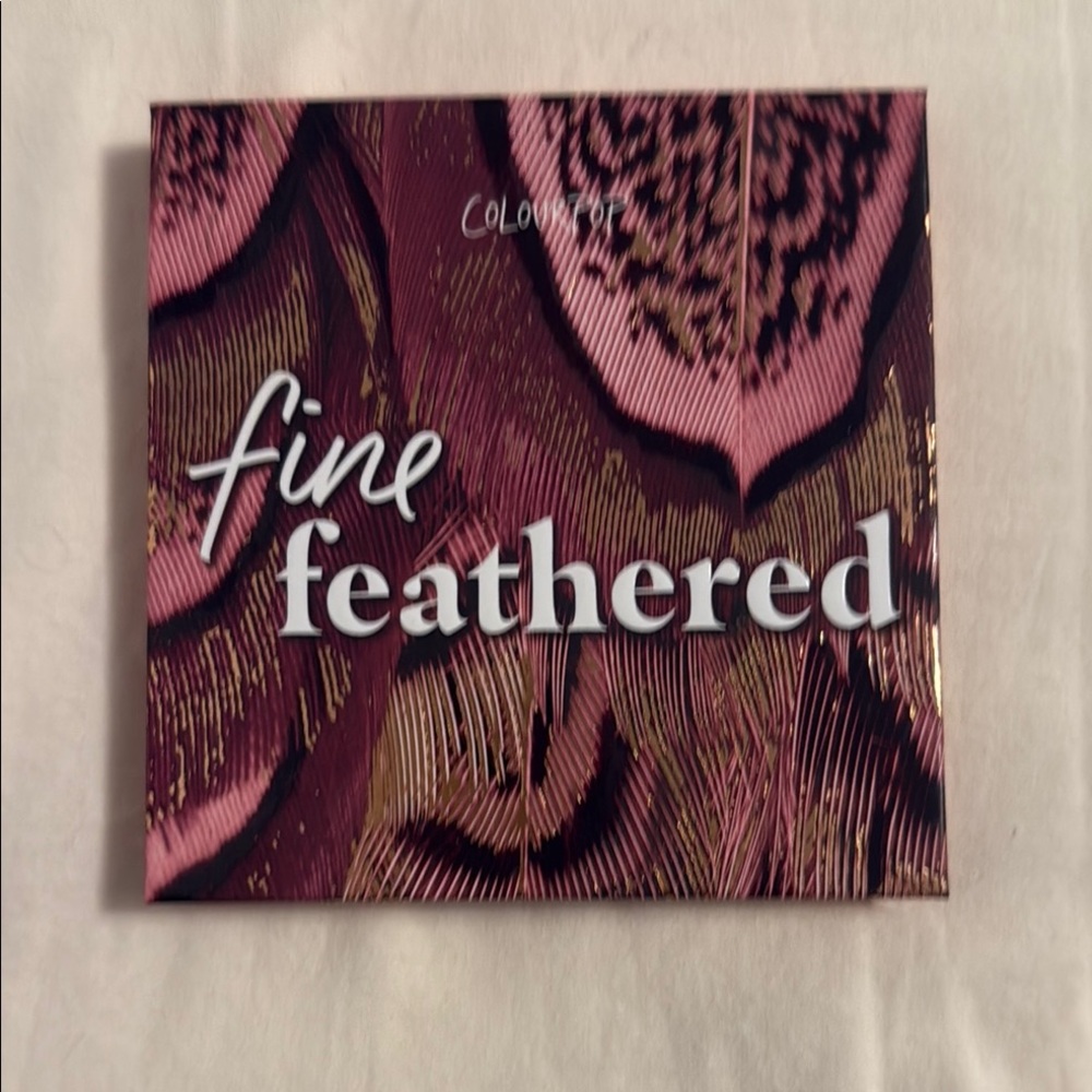 ColourPop Fine Feathered Eyeshadow Palette